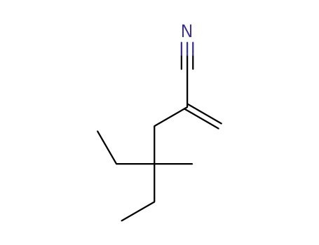 4-ethyl-4-methyl-2-methylenehexanenitrile