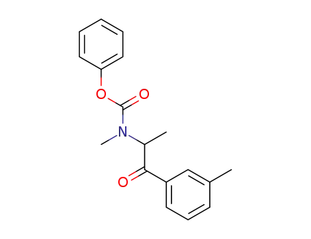 phenyl methyl(1-oxo-1-(m-tolyl)propan-2-yl)carbamate