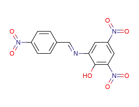 2,4-dinitro-6-(4-nitro-benzylidenamino)-phenol