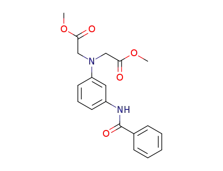 m-benzoylamino-N,N-di(methylacetate)aniline