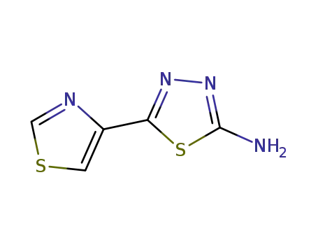 5-(thiazol-4-yl)-1,3,4-thiadiazol-2-amine