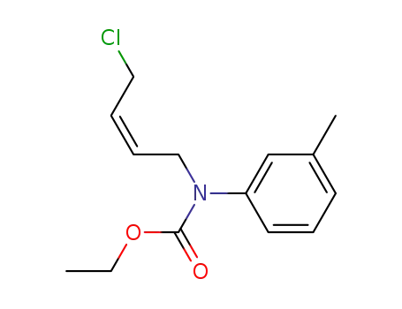 ((Z)-4-Chloro-but-2-enyl)-m-tolyl-carbamic acid ethyl ester