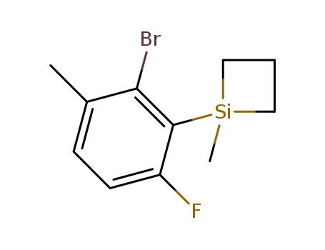 1-(2-bromo-6-fluoro-3-methylphenyl)-1-methylsiletane