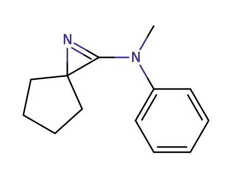N-methyl-N-phenyl-1-azaspiro[2.4]hept-1-en-2-amine