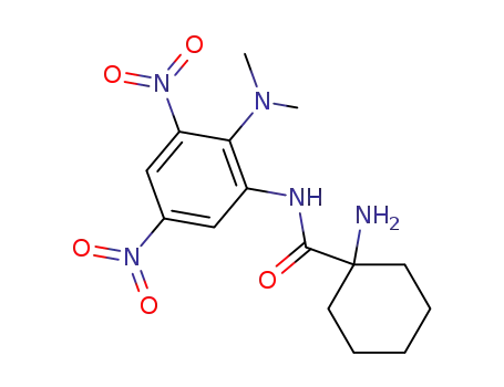 1-Amino-N-<2-(dimethylamino)-3,5-dinitrophenyl>cyclohexanecarboxamide