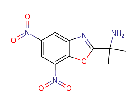 2-(1-Amino-1-methylethyl)-5,7-dinitro-1,3-benzoxazole