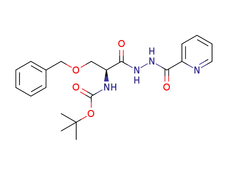 (S)-{1-benzyloxymethyl-2-oxo-2-[N'-(pyridine-2-carbonyl)hydrazino]ethyl}carbamic acid tert-butyl ester