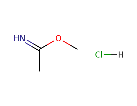 Molecular Structure of 14777-27-6 (METHYL ACETIMIDATE HYDROCHLORIDE)