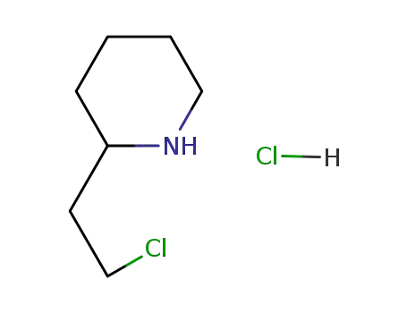 2-(2-Chloroethyl)piperidin-1-ium chloride