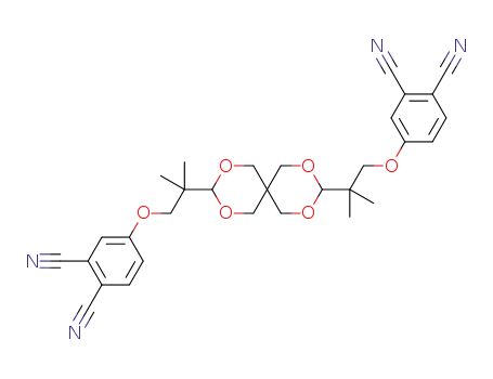 4,4’-(((2,4,8,10-tetraoxaspiro[5.5]undecane-3,9-diyl)bis(2-methylpropane-2,1-diyl))bis(oxy))diphthalonitrile