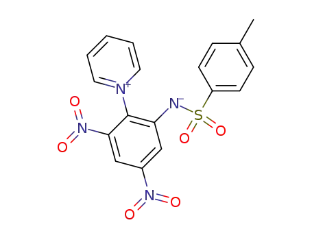 1-[2,4-dinitro-6-(toluene-4-sulfonylamino)-phenyl]-pyridinium betaine