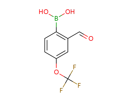 4-(trifluoromethoxy)-2-formylphenylboronic acid