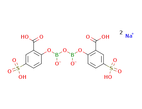 diboric acid-1,2-bis-(2-carboxy-4-sulfo-phenyl ester); disodium salt