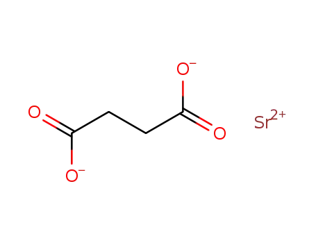 Molecular Structure of 40472-00-2 (Butanedioic acid, strontium salt (1:1))