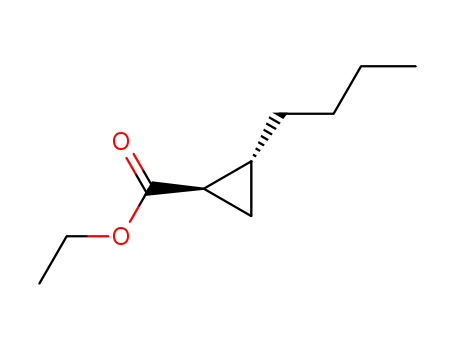 trans-2-butylcyclopropanecarboxylic acid ethyl ester