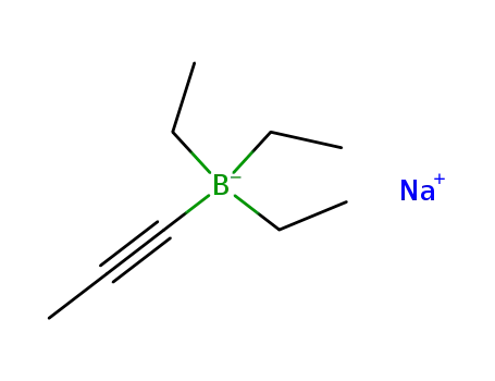 sodium triethyl-1-propinylborate