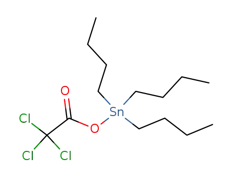 Molecular Structure of 4342-33-0 (tributyl(trichloroacetoxy)stannane)