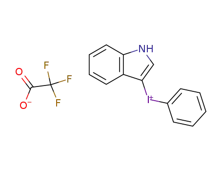 phenyl (β-indolyl)iodonium trifluoroacetate