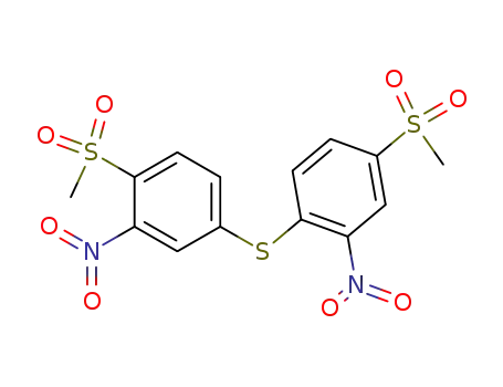 di(4-(methylsulfonyl)-2-nitrophenyl) sulfide