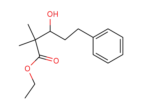 ethyl 3-hydroxy-2,2-dimethyl-5-phenylpentanoate