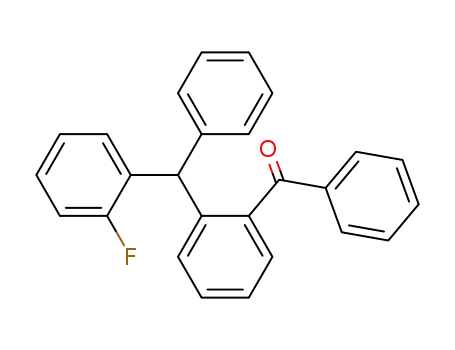 2-<(2-Fluorphenyl)phenylmethyl>benzophenon