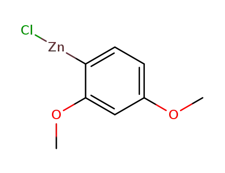 Molecular Structure of 109384-40-9 (Zinc, chloro(2,4-dimethoxyphenyl)-)
