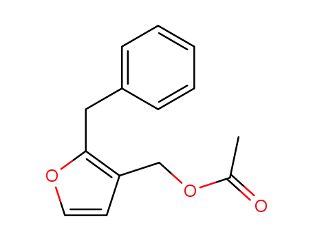 2-Benzyl-3-furanylmethylacetat