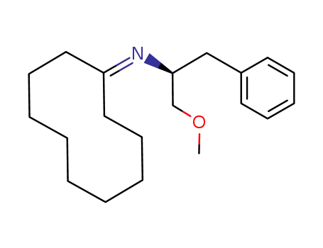 (2S)-(-)-(N-cyclodecylidine)-1-methoxy-3-phenyl-2-propylamine