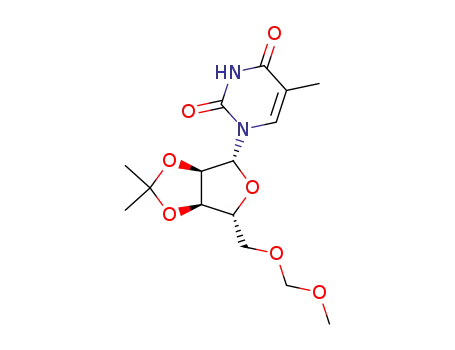 2',3'-O-isopropylidene-5'-O-methoxymethyl-5-methyluridine