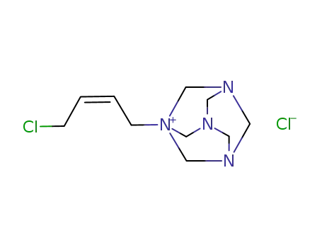 1-<(Z)-4-Chloro-2-butenyl>-1-azonia-3,5,7-triazatricyclo<3.3.1.1.3,7>decane chloride