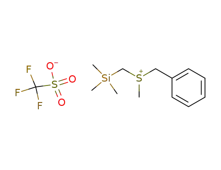 methyl (phenylmethyl)<(trimethylsilyl)methyl>sulfonium trifluoromethanesulfonate