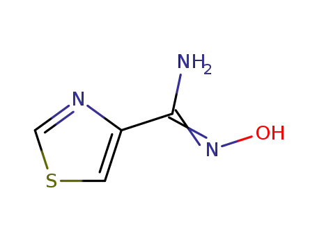 N-hydroxy-thiazole-4-carboximidic acid amide