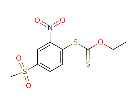 Dithiocarbonic acid O-ethyl ester S-(4-methanesulfonyl-2-nitro-phenyl) ester
