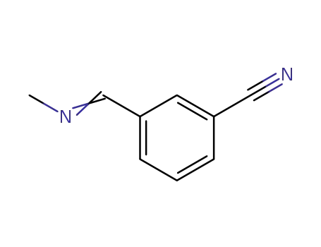 3-((methylimino)methyl)benzonitrile