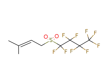 (3-Methyl-2-butenyl)(nonafluorbutyl)sulfon
