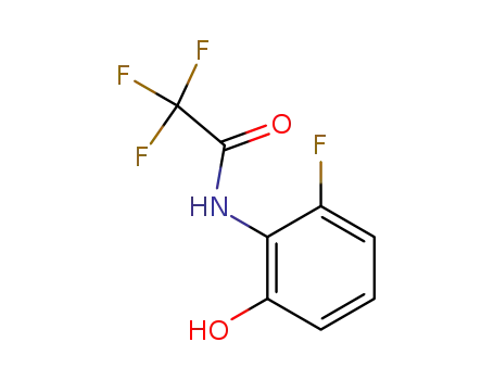 2,2,2-trifluoro-N-(2-fluoro-6-hydroxyphenyl)acetamide