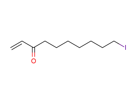 Molecular Structure of 101999-59-1 (1-Decen-3-one, 10-iodo-)