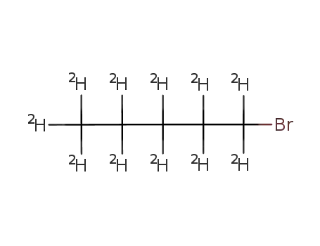 Molecular Structure of 126840-21-9 (1-BROMOPENTANE-D11)