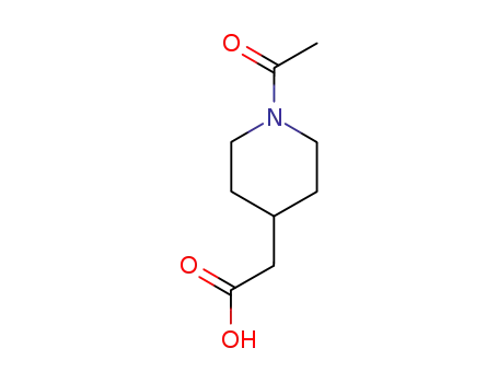 4-Piperidineacetic acid, 1-acetyl-