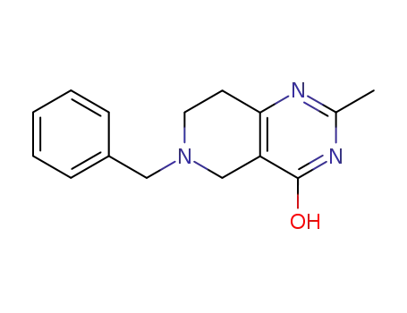 6-benzyl-2-methyl-5,6,7,8-tetrahydropyrido[4,3-d]pyrimidin-4-ol