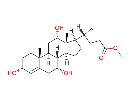 (R)-4-((7R,8R,9S,10R,12S,13R,14S,17R)-3,7,12-Trihydroxy-10,13-dimethyl-2,3,6,7,8,9,10,11,12,13,14,15,16,17-tetradecahydro-1H-cyclopenta[a]phenanthren-17-yl)-pentanoic acid methyl ester