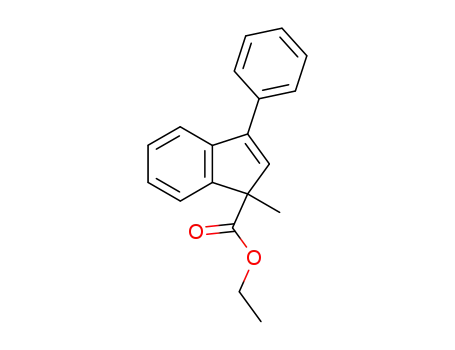 ethyl 1-methyl-3-phenylindene-1-carboxylate