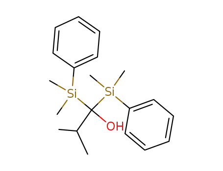 1-Propanol, 1,1-bis(dimethylphenylsilyl)-2-methyl-