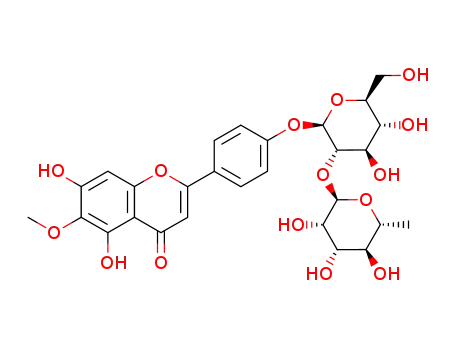 5,7-dihydroxy-6-methoxy-flavone-4'-O-neohesperidoside