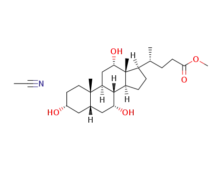 methyl cholate acetonitrile
