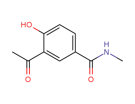 3-acetyl-4-hydroxy-N-methylbenzamide