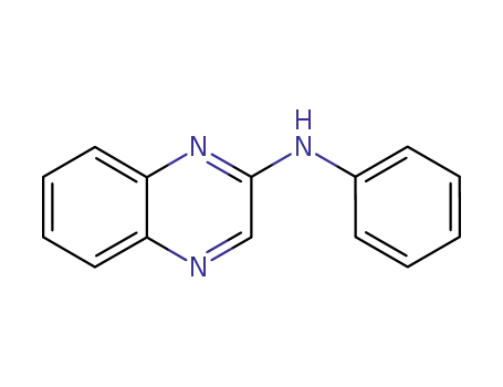 Molecular Structure of 15033-86-0 (2-Quinoxalinamine, N-phenyl-)