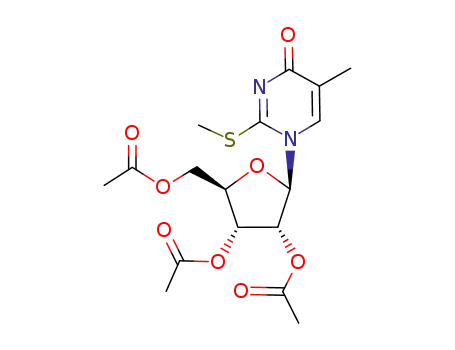 5,S2-Dimethyl-2',3',5'-tri-O-acetyl-2-thiouridine