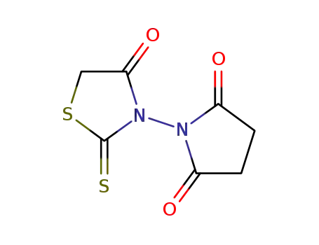 3-(2,5-dioxopyrrolidin-1-yl)-2-thioxothiazolidin-4-one