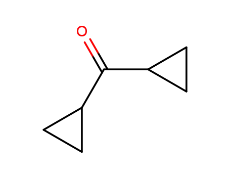 Molecular Structure of 1121-37-5 (Dicyclopropyl ketone)